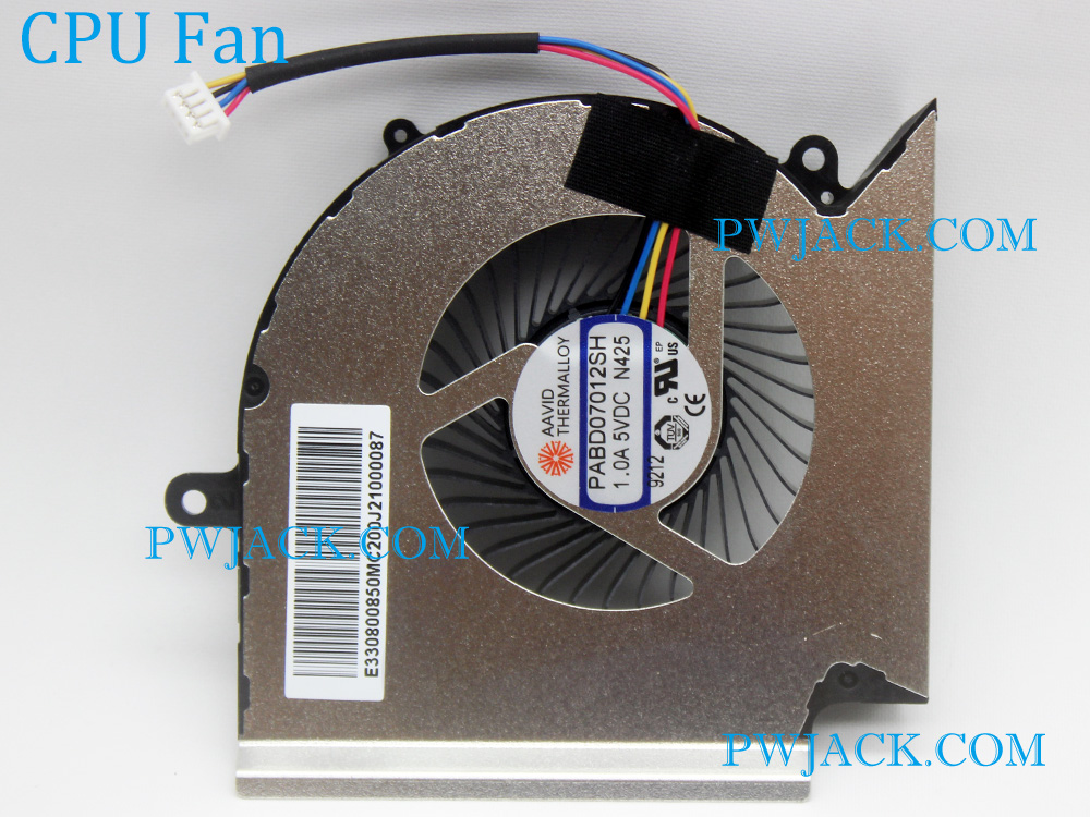 (image for) MSI GL65 9RC 9SC 9SCK 9SD 9SDK 9SE 9SEK Cooling Fan Assembly MS-16U4 MS-16U5